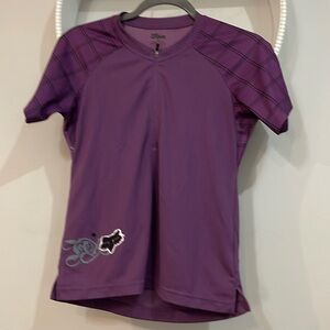 Women’s Fox cycling Jersey.  Size medium